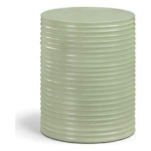 Meridian Furniture Nobi Green Indoor/Outdoor Concrete End Table