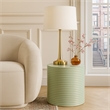 Meridian Furniture Nobi Green Indoor/Outdoor Concrete End Table