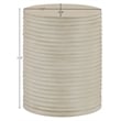 Meridian Furniture Nobi Beige Indoor/Outdoor Concrete End Table