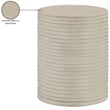 Meridian Furniture Nobi Beige Indoor/Outdoor Concrete End Table