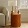 Meridian Furniture Nobi Terracotta Indoor/Outdoor Concrete End Table