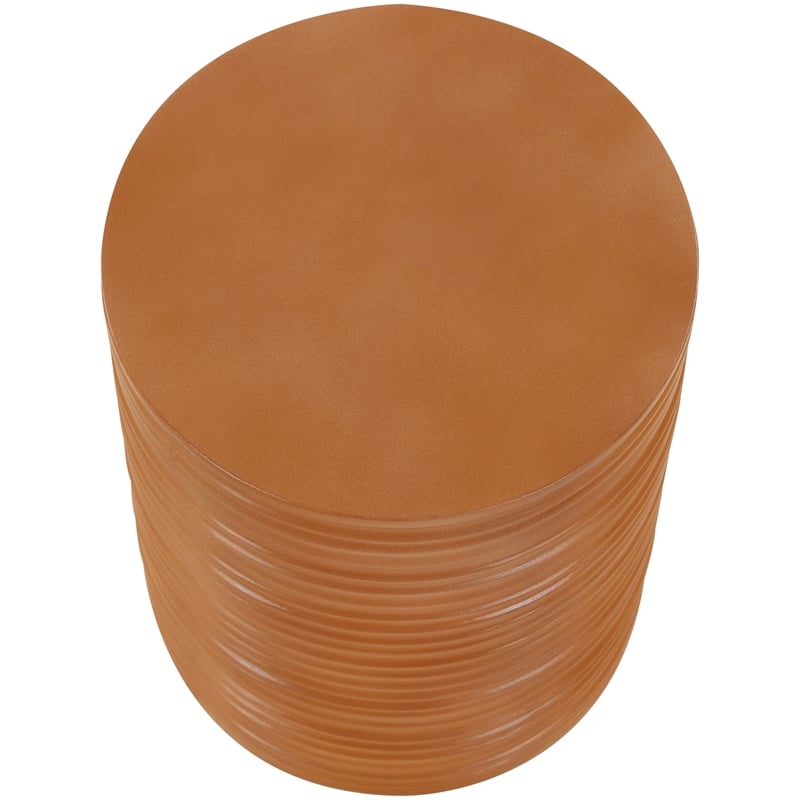 Meridian Furniture Nobi Terracotta Indoor/Outdoor Concrete End Table