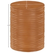 Meridian Furniture Nobi Terracotta Indoor/Outdoor Concrete End Table