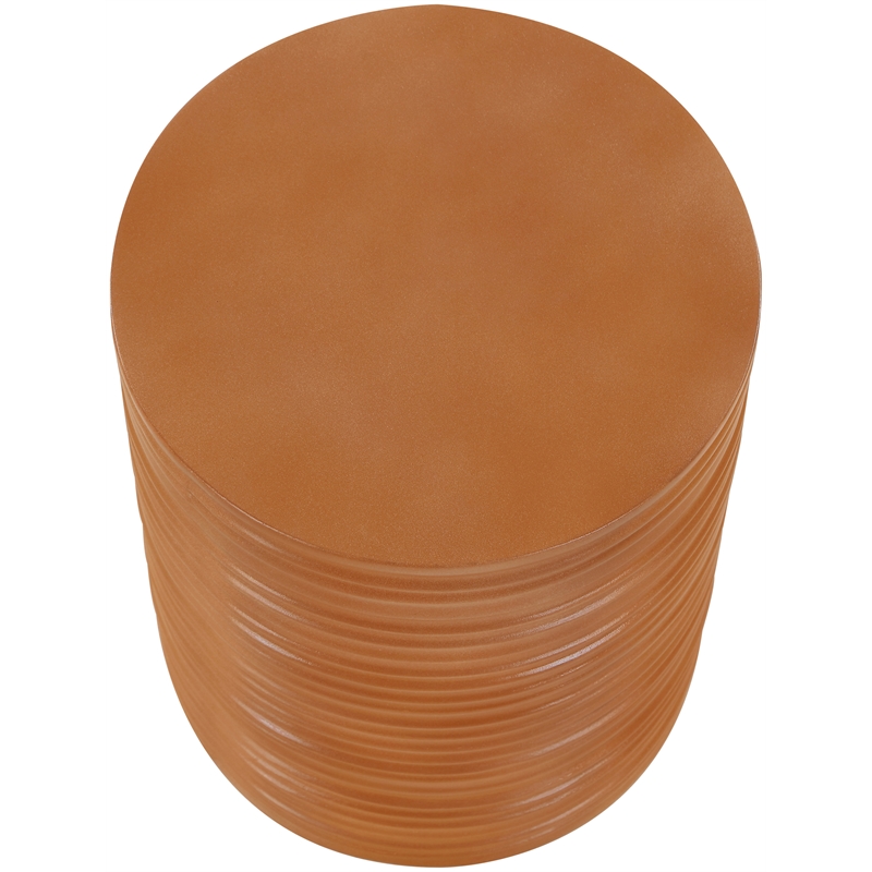 Meridian Furniture Nobi Terracotta Indoor/Outdoor Concrete End Table