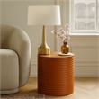 Meridian Furniture Nobi Terracotta Indoor/Outdoor Concrete End Table