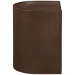Meridian Furniture Avenda Brown Indoor/Outdoor Concrete End Table