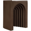 Meridian Furniture Avenda Brown Indoor/Outdoor Concrete End Table