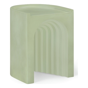 Meridian Furniture Avenda Green Indoor/Outdoor Concrete End Table