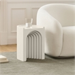 Meridian Furniture Avenda Taupe Indoor/Outdoor Concrete End Table