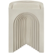 Meridian Furniture Avenda Taupe Indoor/Outdoor Concrete End Table