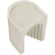 Meridian Furniture Avenda Taupe Indoor/Outdoor Concrete End Table