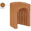 Meridian Furniture Avenda Terracotta Indoor/Outdoor Concrete End Table
