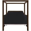 Meridian Furniture Dawson Brown Velvet Upholstered King Bed