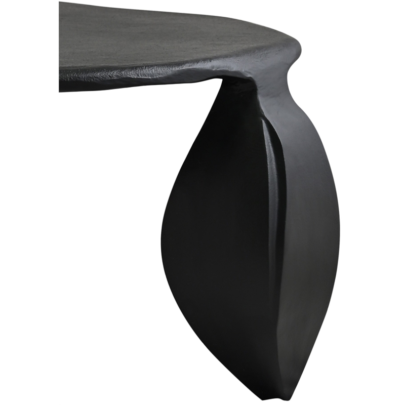 Meridian Furniture Pueblo Black Aluminum Coffee Table