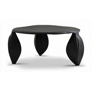 Meridian Furniture Pueblo Black Aluminum Coffee Table