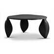 Meridian Furniture Pueblo Black Aluminum Coffee Table