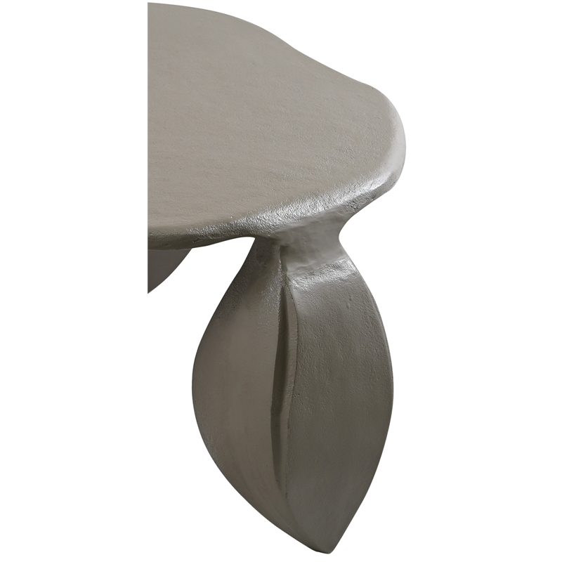 Meridian Furniture Pueblo Taupe Aluminum Coffee Table