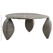 Meridian Furniture Pueblo Taupe Aluminum Coffee Table
