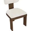 Meridian Furniture Timbra Brown Linen Textured Fabric Dining Chair (Set of 2)