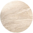 Meridian Furniture Liona Beige Marble And Mango Wood Coffee Table