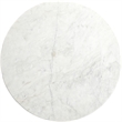 Meridian Furniture Liona White Marble And Mango Wood Coffee Table