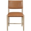 Meridian Furniture Andie Cognac Vegan Leather Dining Chair (Set of 2)