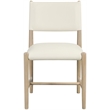Meridian Furniture Andie Cream Vegan Leather Dining Chair (Set of 2)