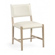 Meridian Furniture Andie Cream Vegan Leather Dining Chair (Set of 2)