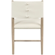Meridian Furniture Andie Cream Vegan Leather Dining Chair (Set of 2)