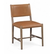 Meridian Furniture Andie Cognac Vegan Leather Dining Chair (Set of 2)
