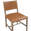 Meridian Furniture Andie Cognac Vegan Leather Dining Chair (Set of 2)