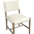 Meridian Furniture Andie Cream Vegan Leather Dining Chair (Set of 2)