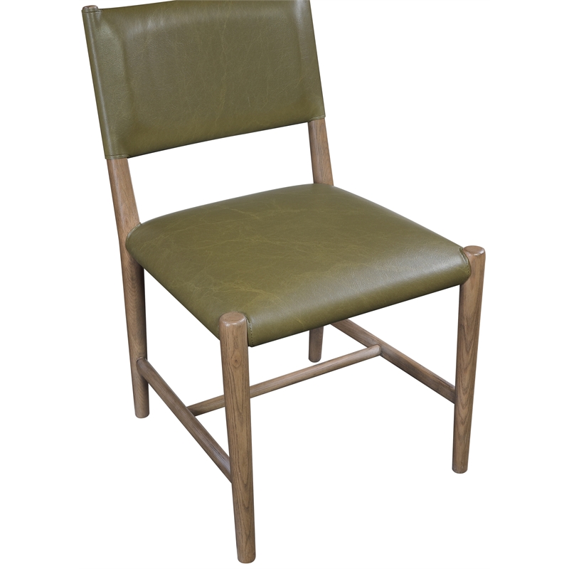 Meridian Furniture Andie Olive Vegan Leather Dining Chair (Set of 2)