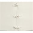 Meridian Furniture Andie Cream Vegan Leather Counter Stool