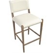 Meridian Furniture Andie Cream Vegan Leather Counter Stool