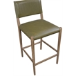 Meridian Furniture Andie Olive Vegan Leather Counter Stool