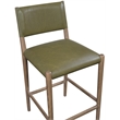 Meridian Furniture Andie Olive Vegan Leather Counter Stool