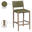 Meridian Furniture Andie Olive Vegan Leather Counter Stool