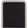 Meridian Furniture Fira Taupe Chenille Fabric Twin Bed