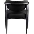 Meridian Furniture Virella Black Vegan Leather Dining Chair (Set of 2)