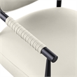 Meridian Furniture Virella Cream Vegan Leather Dining Chair (Set of 2)