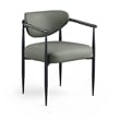 Meridian Furniture Virella Olive Vegan Leather Dining Chair (Set of 2)