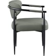Meridian Furniture Virella Olive Vegan Leather Dining Chair (Set of 2)