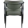 Meridian Furniture Virella Olive Vegan Leather Dining Chair (Set of 2)