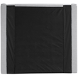 Meridian Furniture Kendall Grey Linen Textured Fabric Upholstered Twin Bed