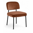 Meridian Furniture Zarelle Cognac Performance Fabric Dining Chair (Set of 2)
