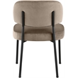 Meridian Furniture Zarelle Taupe Performance Fabric Dining Chair (Set of 2)