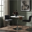 Meridian Furniture Reeves Black Chenille Upholstered Counter Stool (Set of 2)