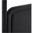 Meridian Furniture Salina Black Velvet Upholstered Full Bed