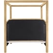 Meridian Furniture Salina Camel Velvet Upholstered Queen Bed